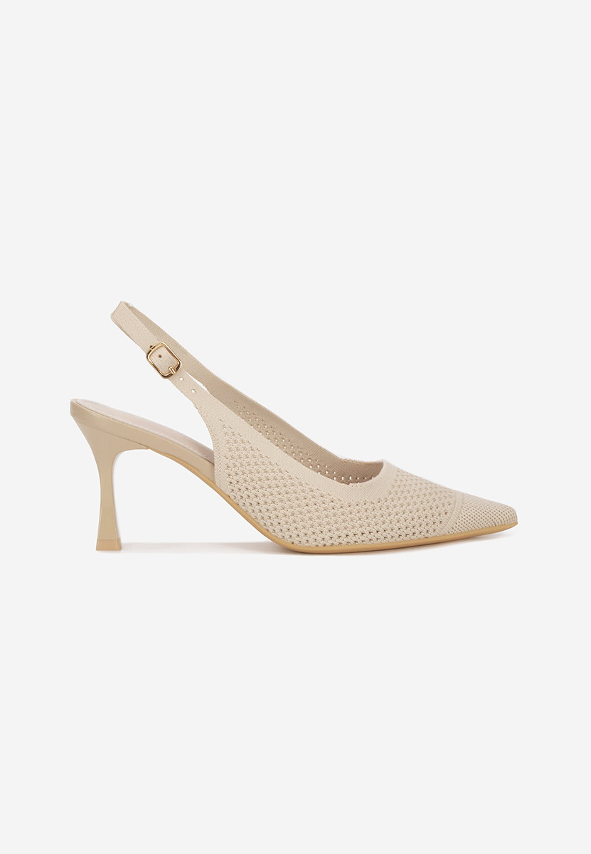 Pantofi slingback Veliria bej