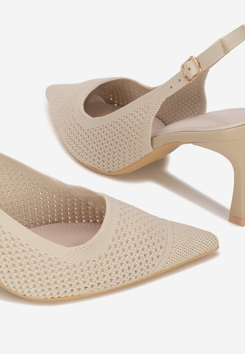 Pantofi slingback Veliria bej