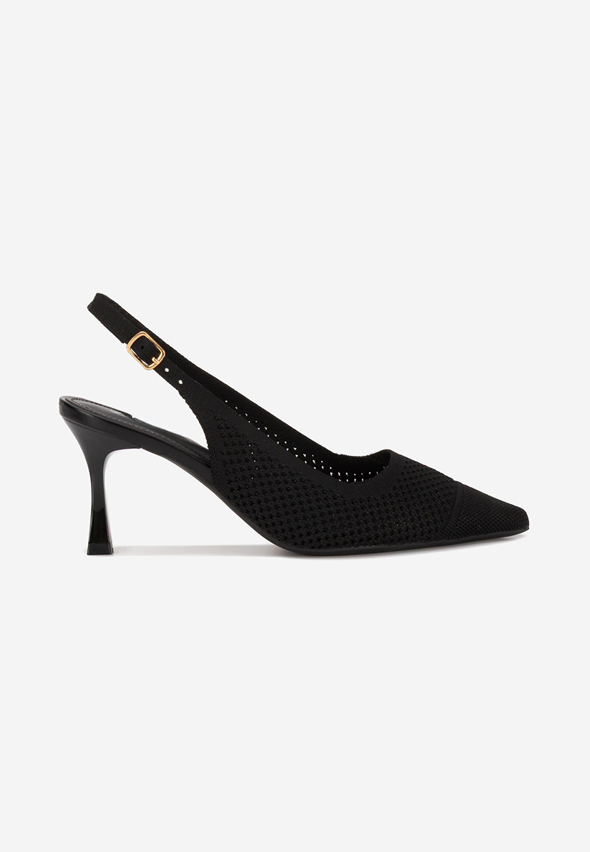 Pantofi slingback Veliria negri