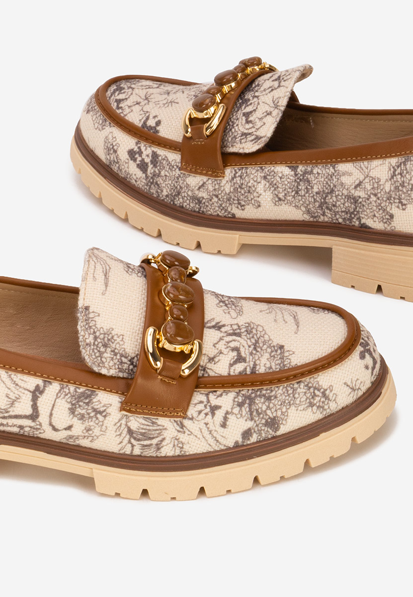 Mocasini dama Amberlin camel