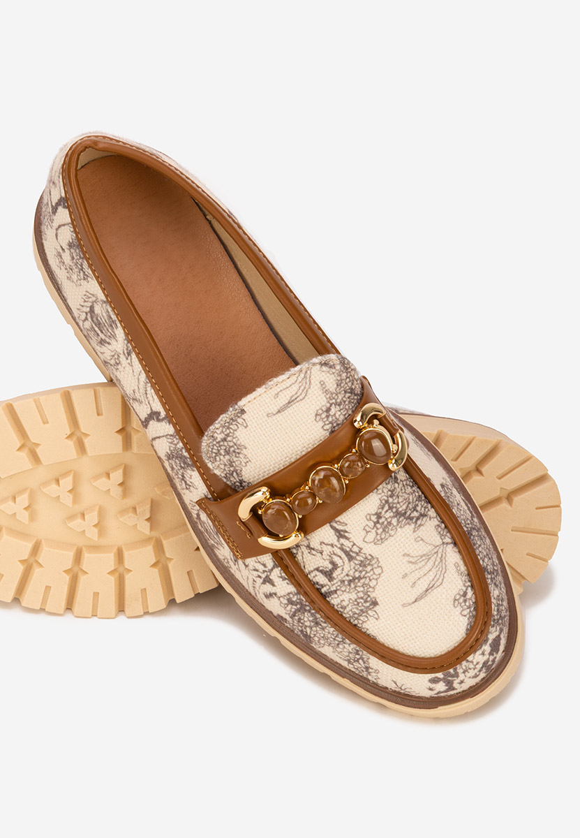 Mocasini dama Amberlin camel