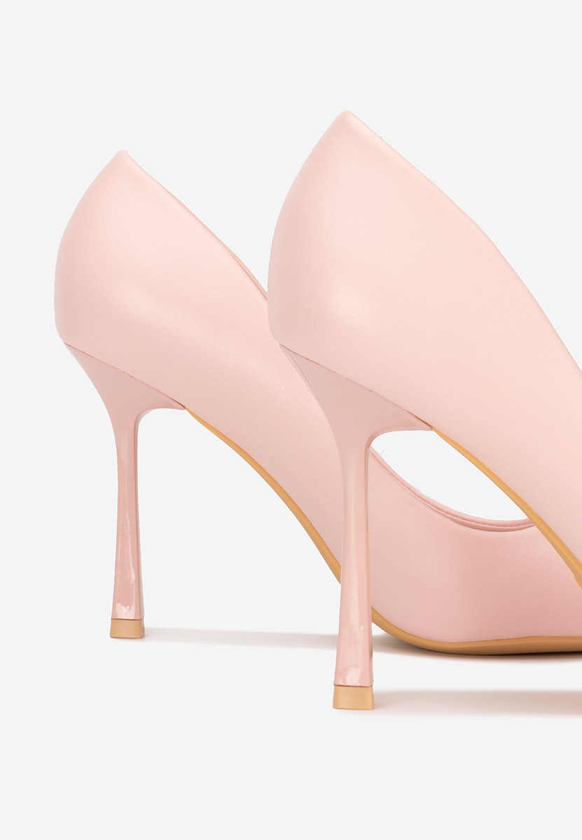 Pantofi stiletto Isabele roz