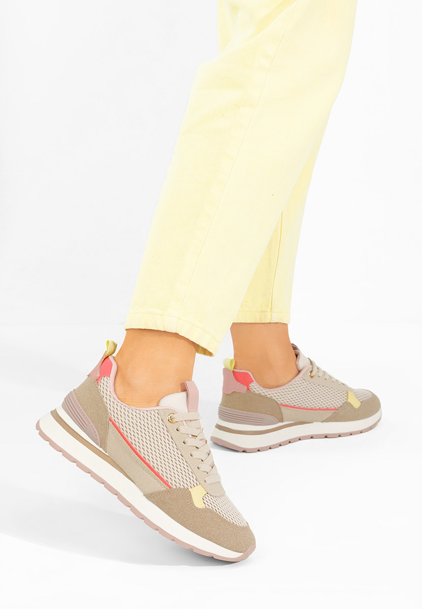 Sneakers dama Helenia bej