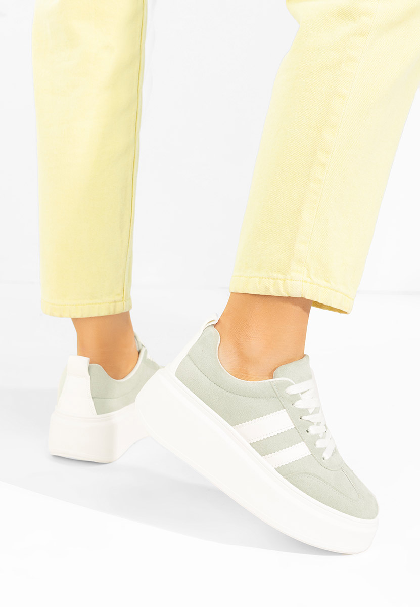Sneakers cu platformă Semana verzi
