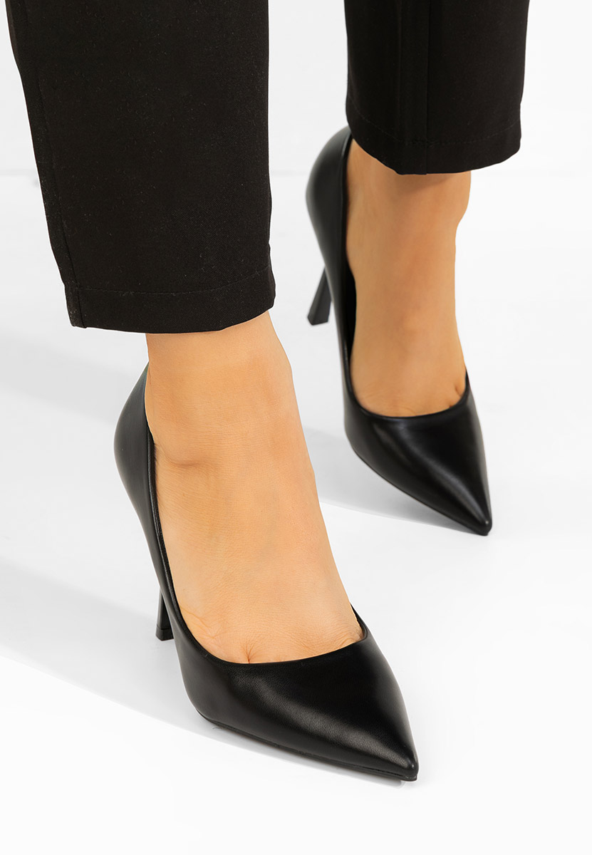 Pantofi stiletto Isabele negri