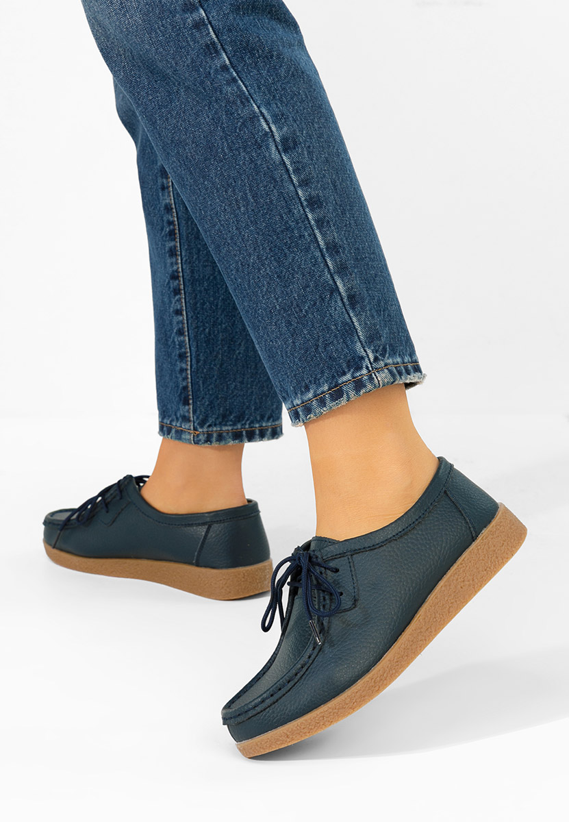 Mocasini dama Afinia navy