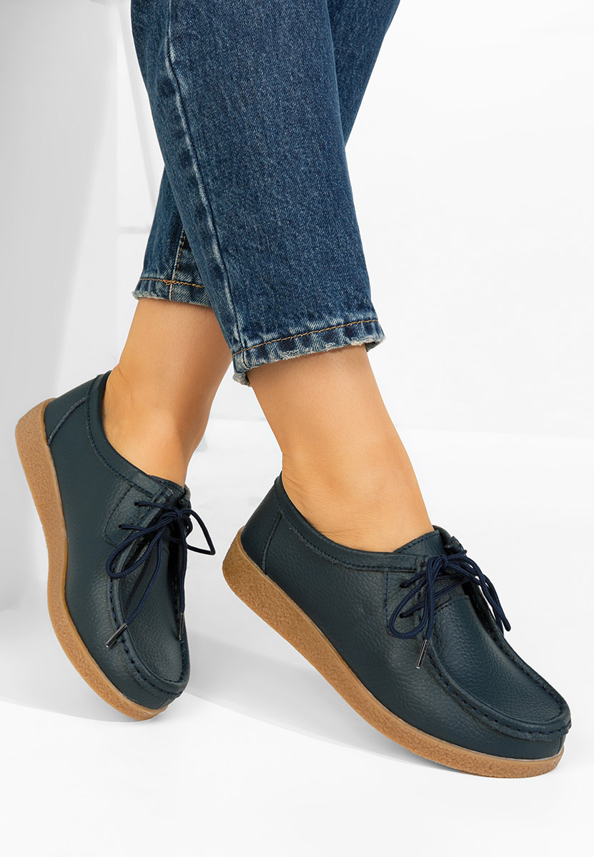Mocasini dama Afinia navy