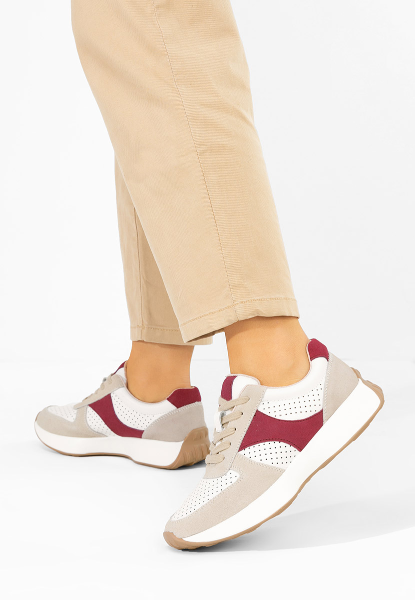 Sneakers dama Attila V3 albi