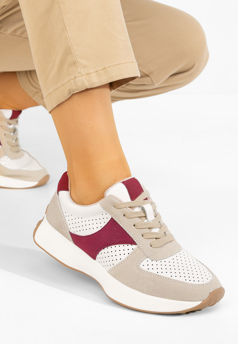 Sneakers dama Attila V3 albi