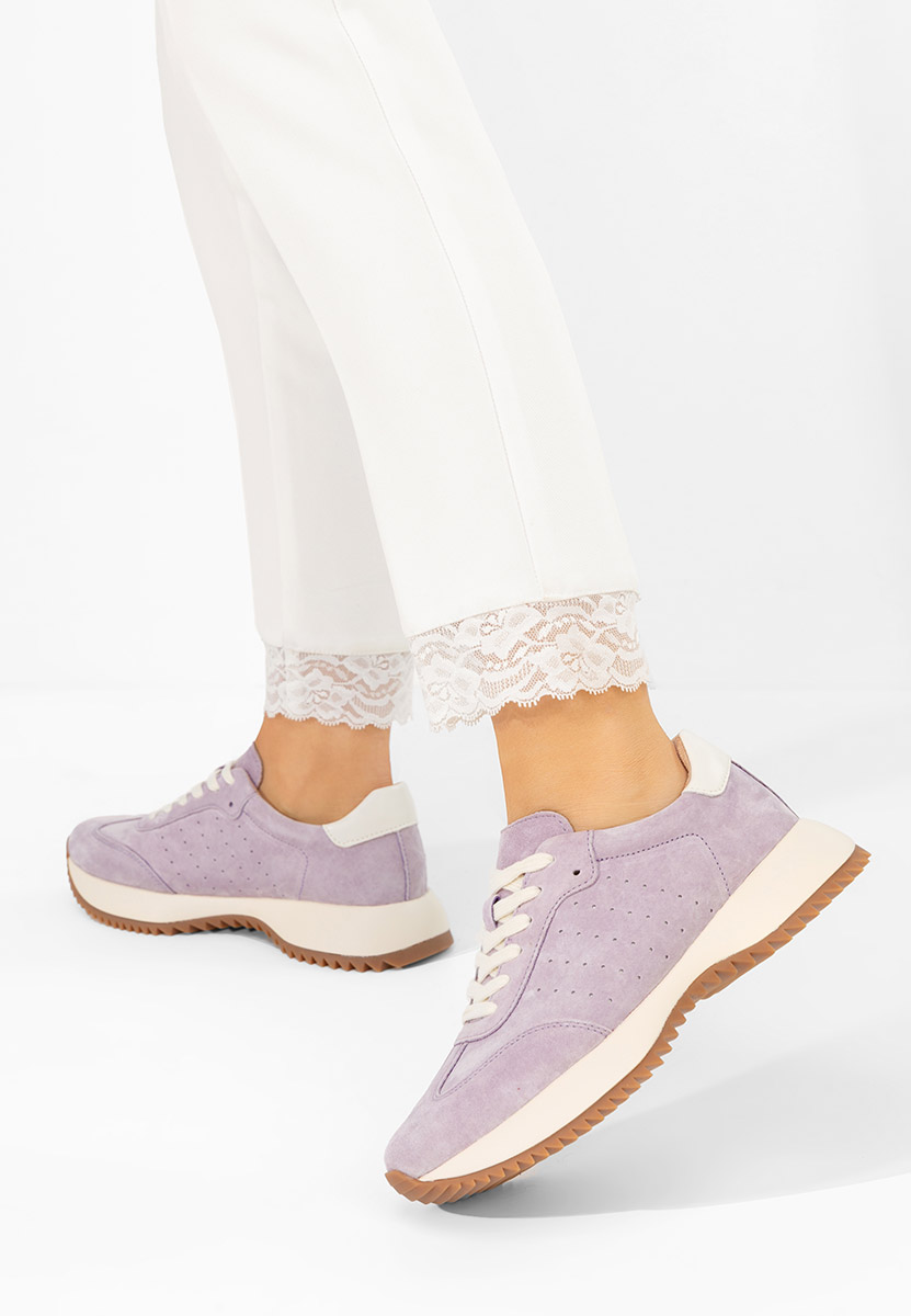 Sneakers dama piele Yasminia mov