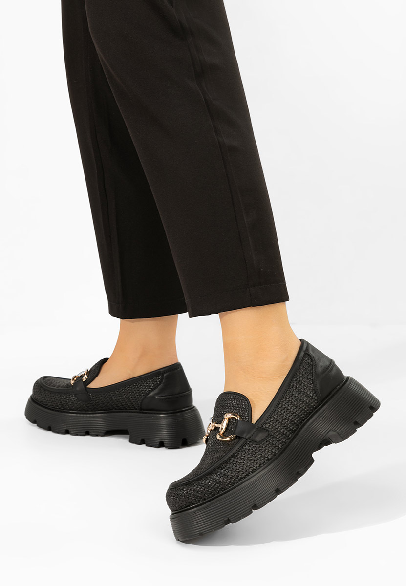 Mocasini dama piele Yolandia negri