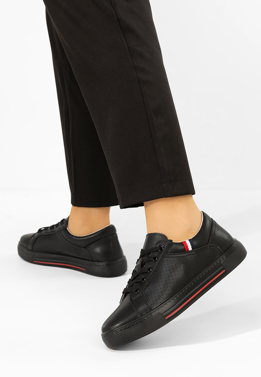 Sneakers dama piele Timina negri