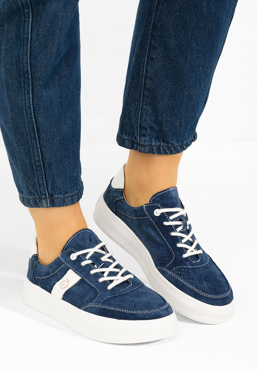 Sneakers dama piele Jayne navy