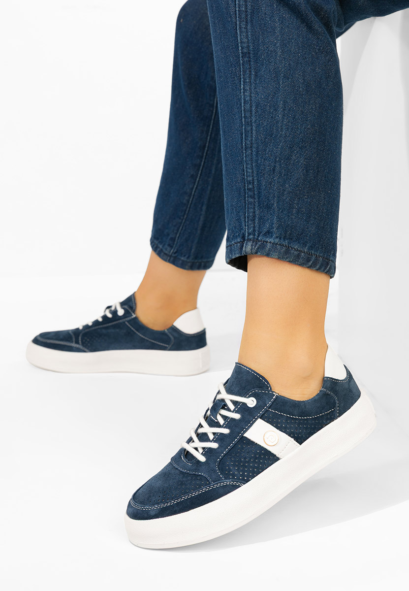 Sneakers dama piele Jayne navy