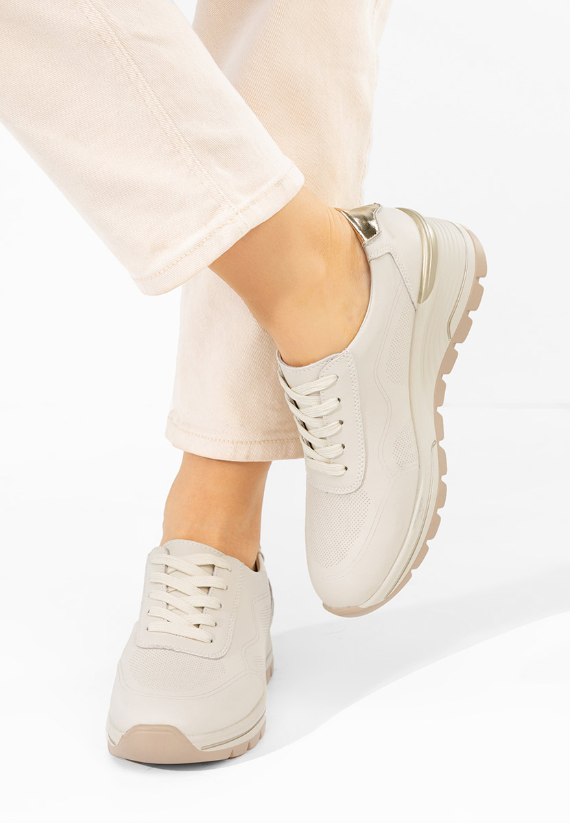 Sneakers dama piele Thanh bej