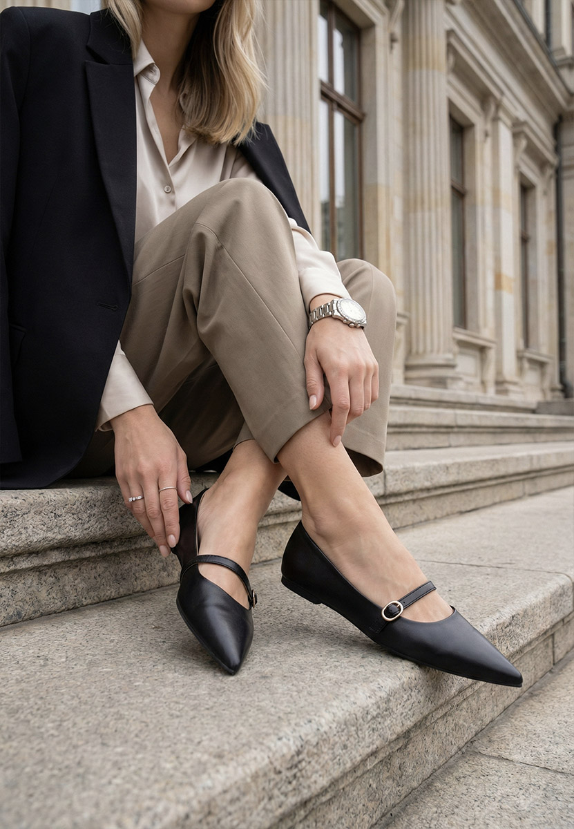 Balerini cu varf ascutit Izaura