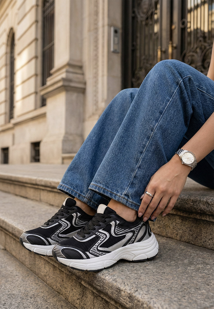 Sneakers dama Natalis negri