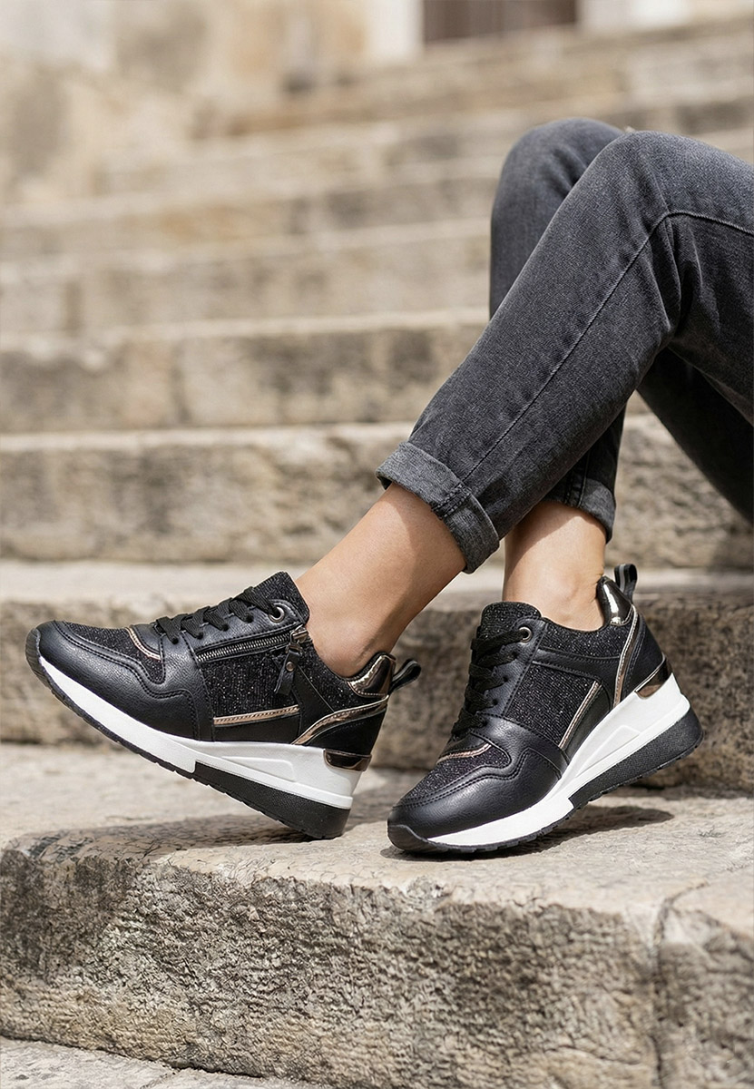 Sneakers dama negri Rafina V2