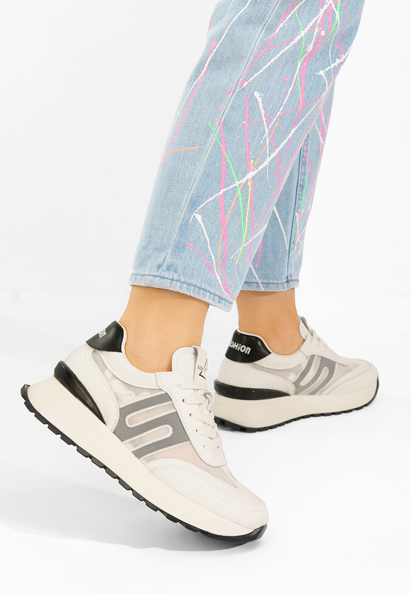 Sneakers dama piele Vladia V2 bej