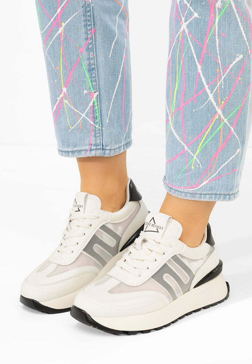 Sneakers dama piele Vladia V2 bej