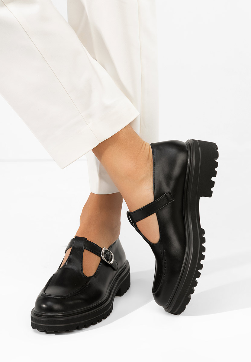 Pantofi casual damă Lorinna negri