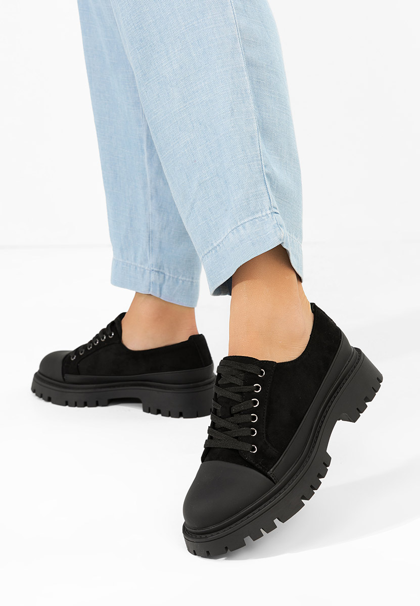 Pantofi casual dama Sivelia V3 negri