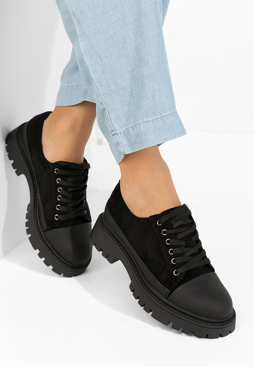 Pantofi casual dama Sivelia V3 negri