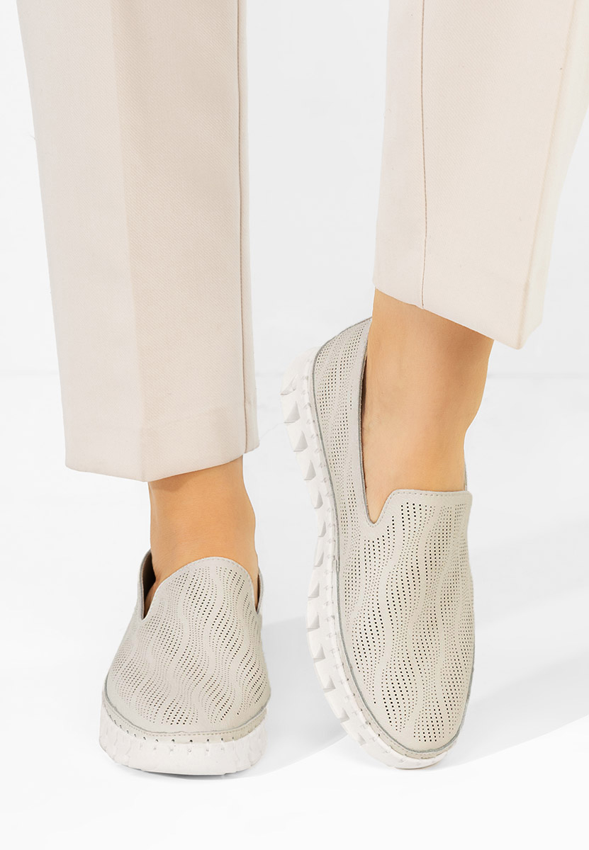 Espadrile dama piele Jolina bej