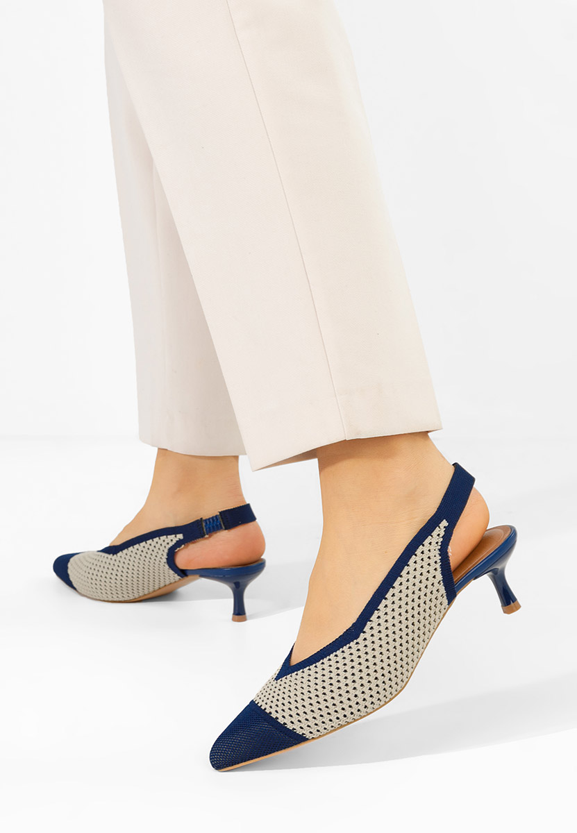 Pantofi slingback Jimenia navy