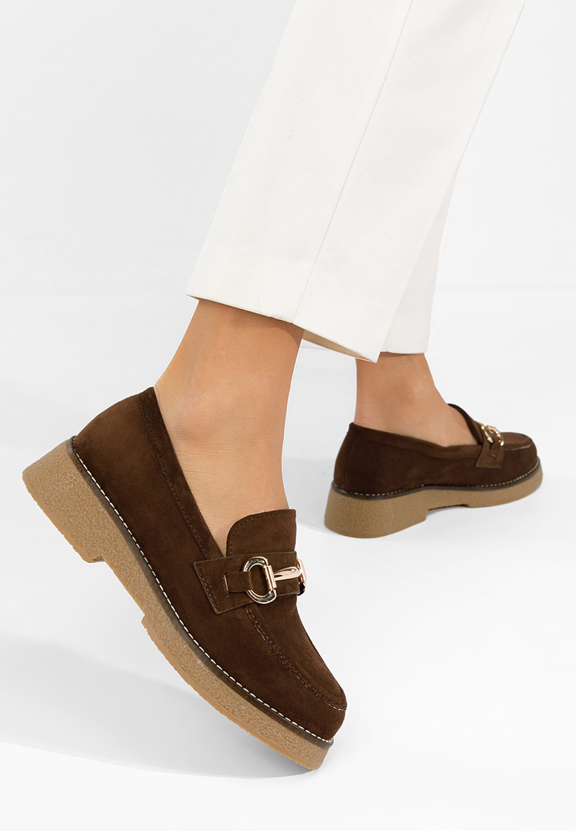 Mocasini dama Ylenia maro