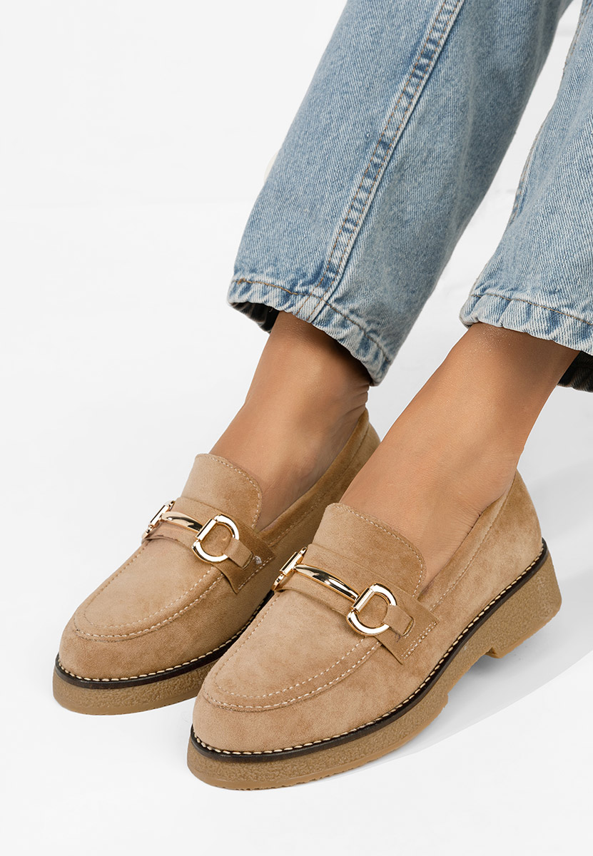 Mocasini dama Ylenia kaki