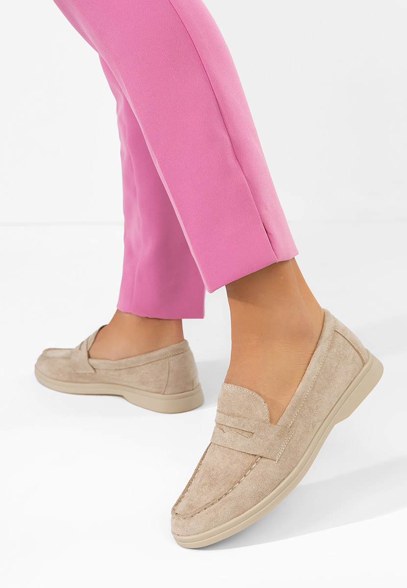 Mocasini dama Hesika bej