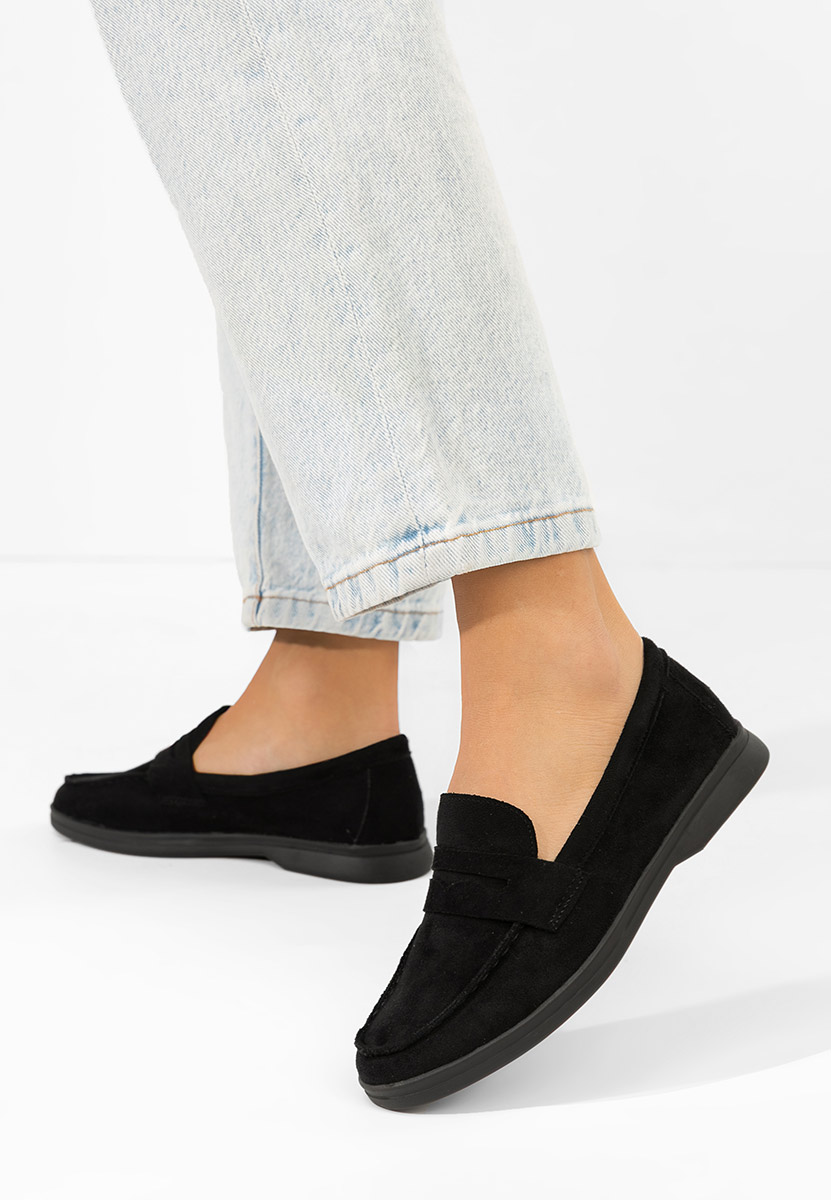 Mocasini dama Hesika negri