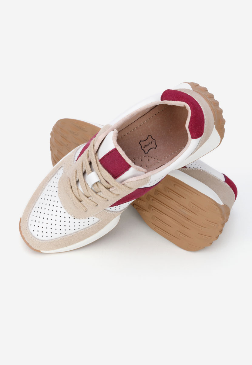 Sneakers dama Attila V3 albi