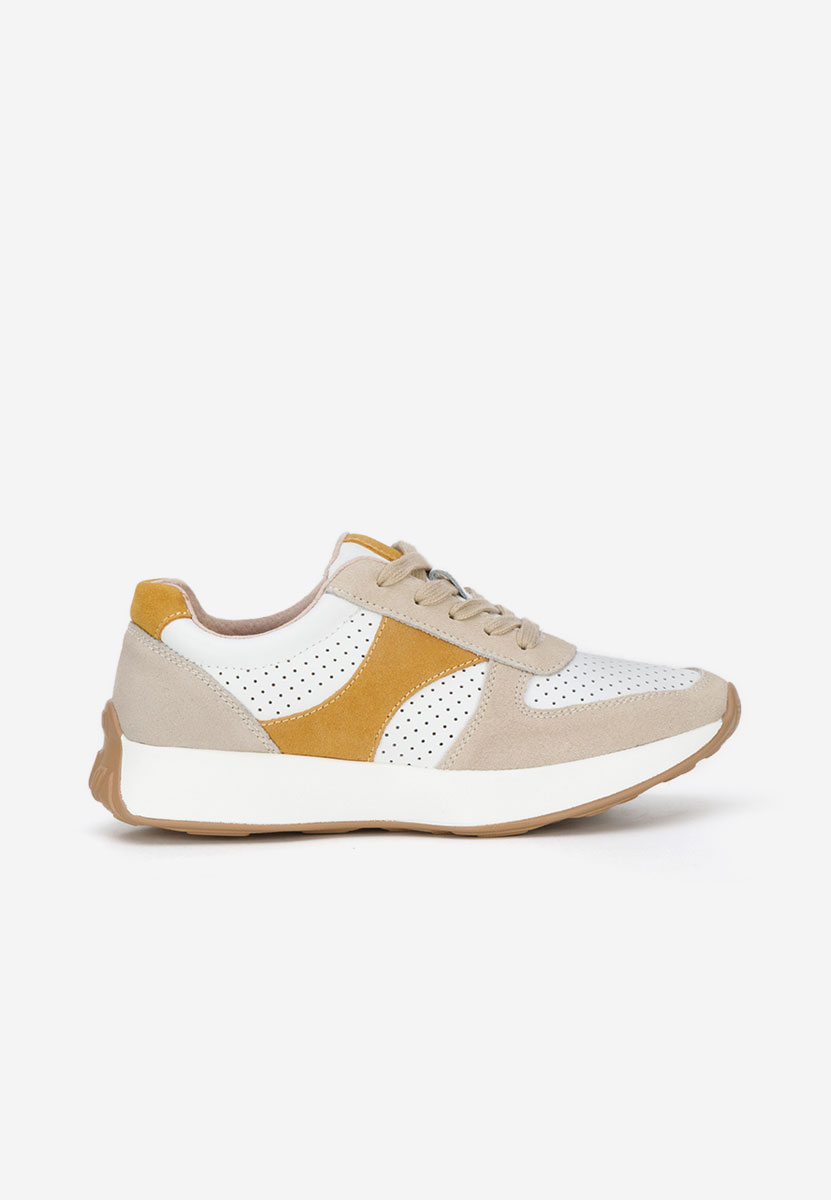 Sneakers dama Attila V4 albi