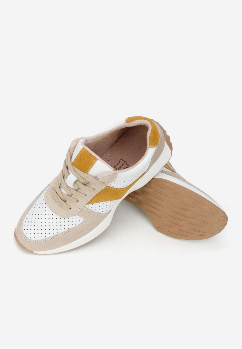 Sneakers dama Attila V4 albi