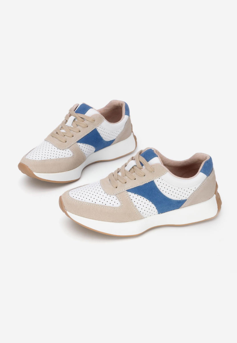 Sneakers dama Attila albi