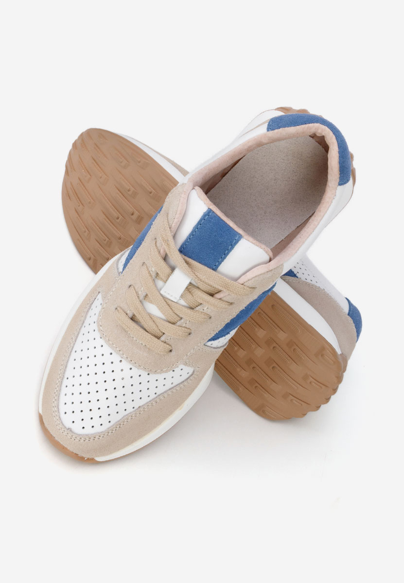 Sneakers dama Attila albi