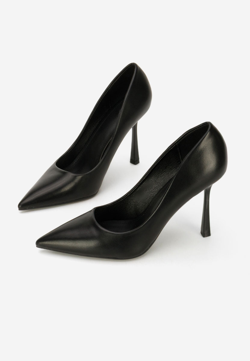 Pantofi stiletto Isabele negri