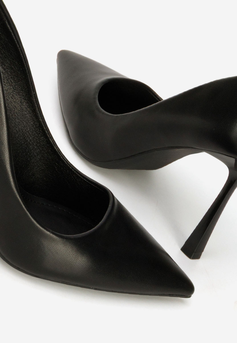 Pantofi stiletto Isabele negri