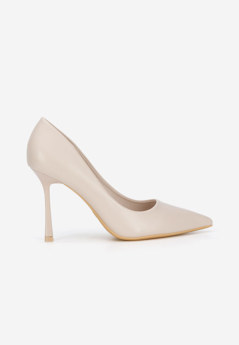 Pantofi stiletto Isabele bej