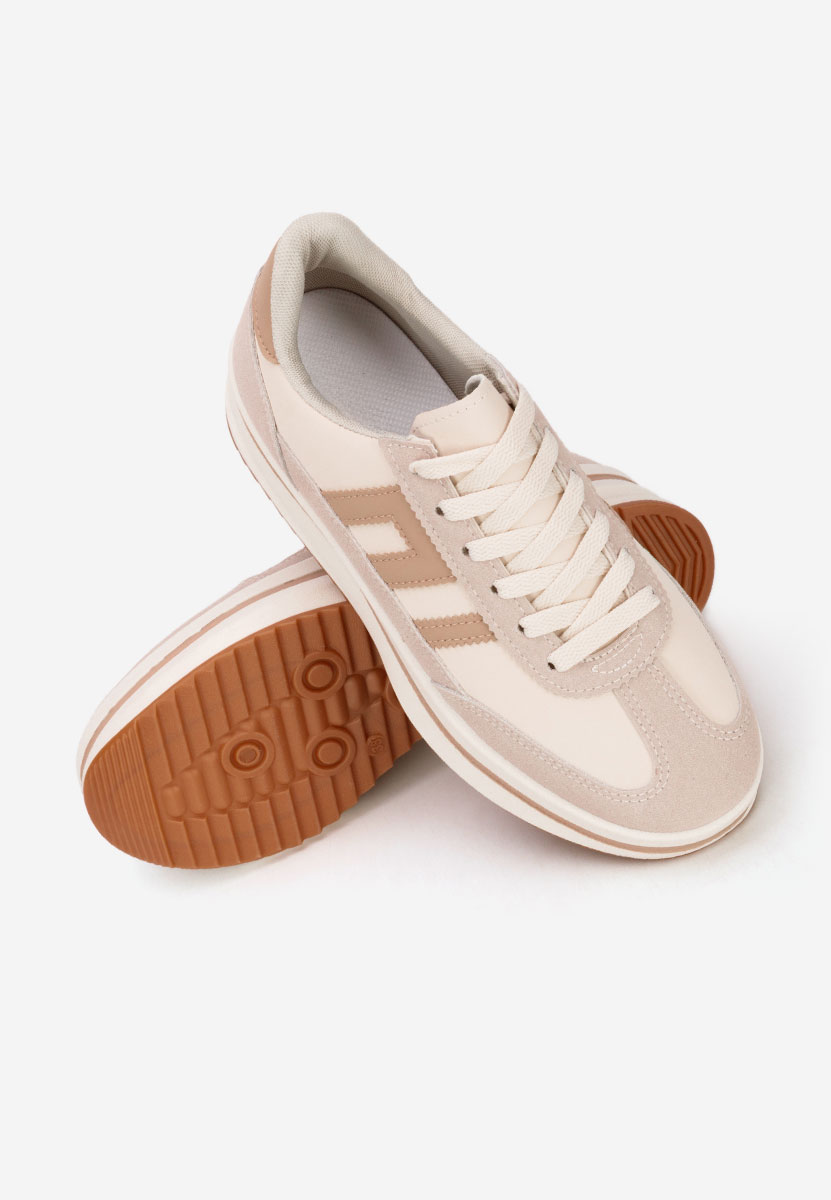 Sneakers cu platformă Jesie bej