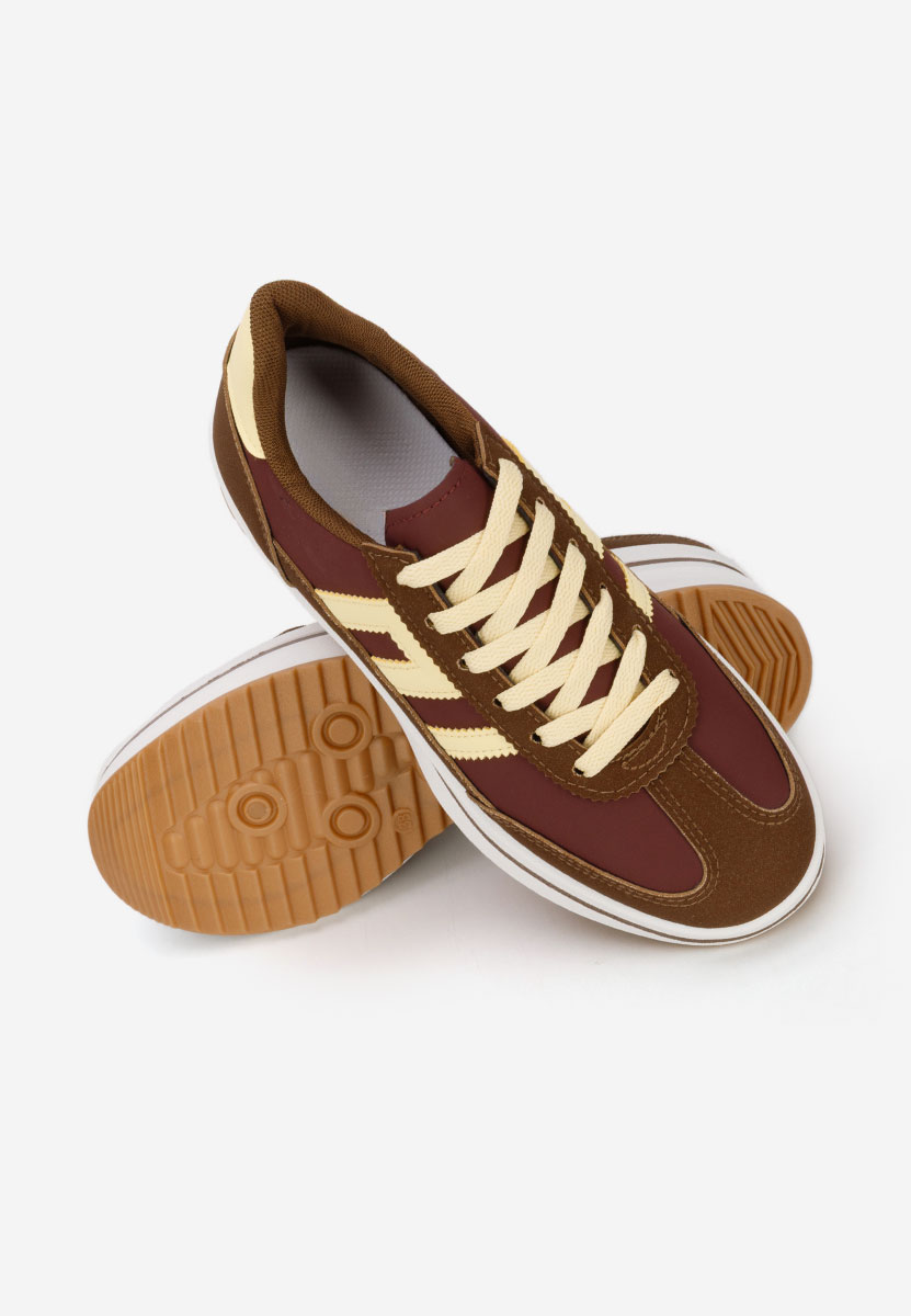 Sneakers cu platformă Jesie maro