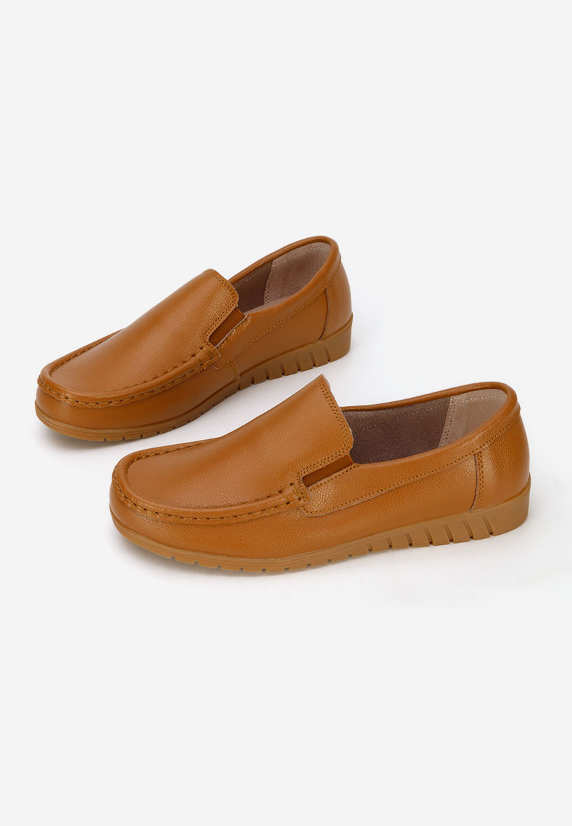 Mocasini dama piele Panoma camel