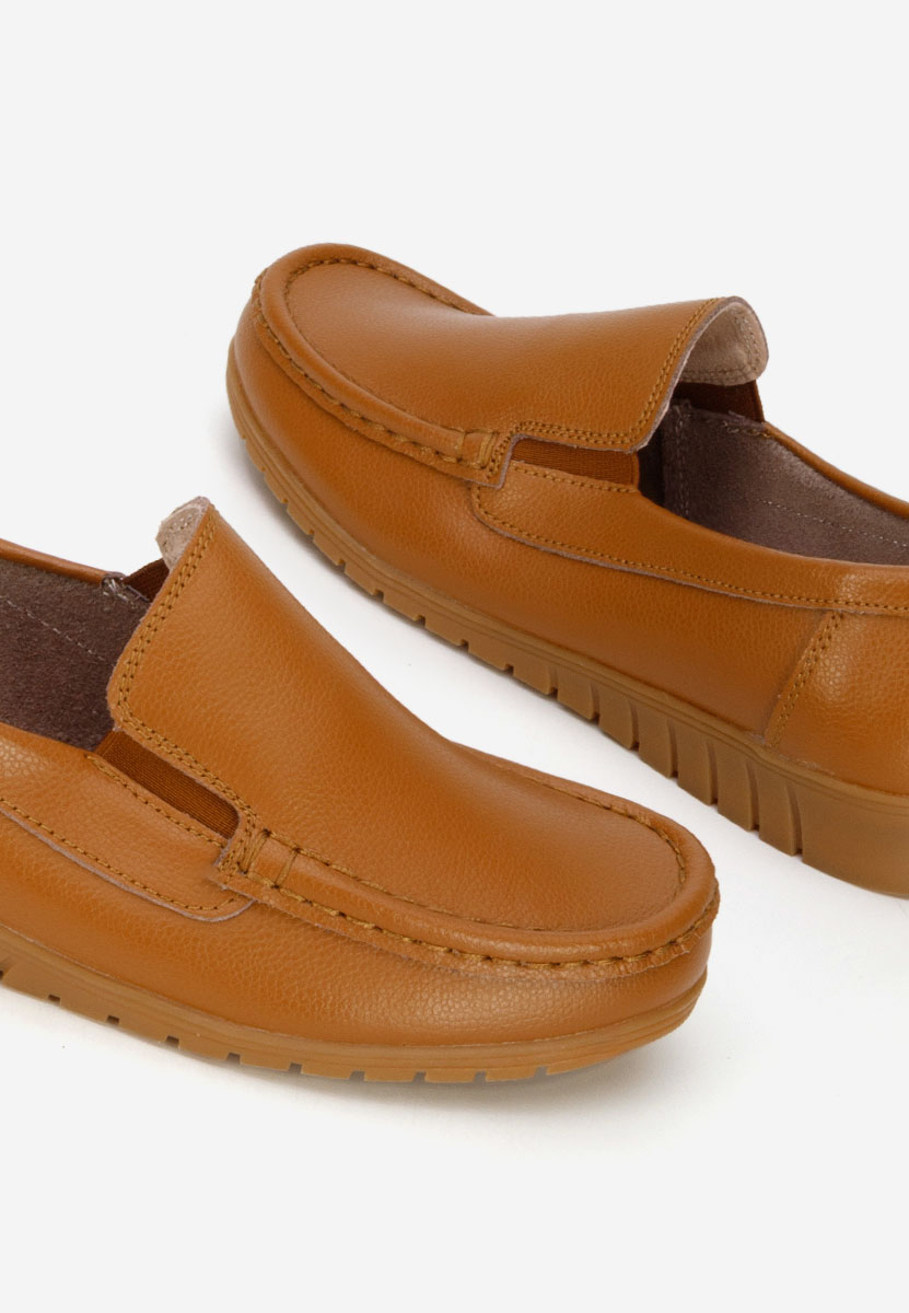 Mocasini dama piele Panoma camel