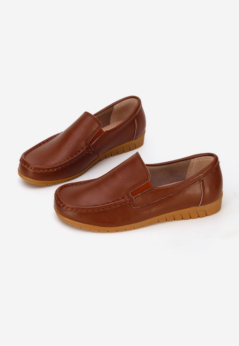 Mocasini dama piele Panoma maro