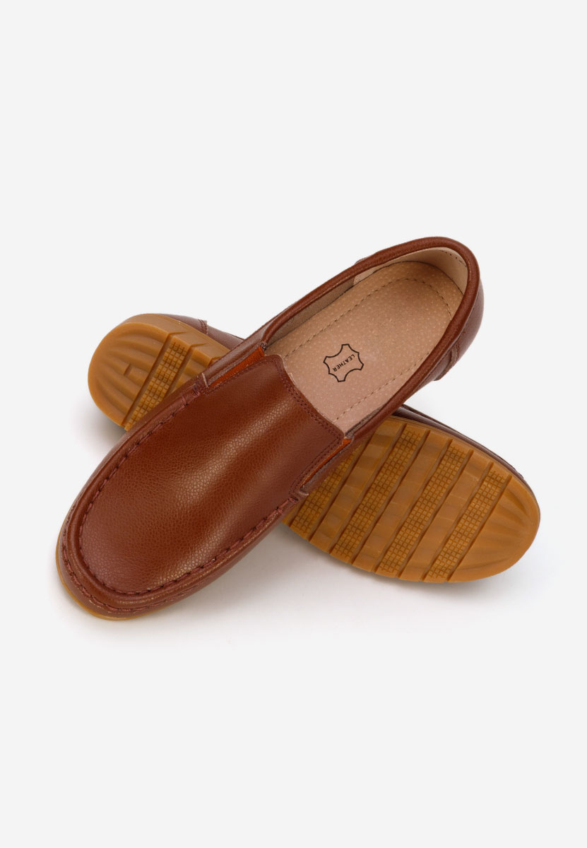 Mocasini dama piele Panoma maro