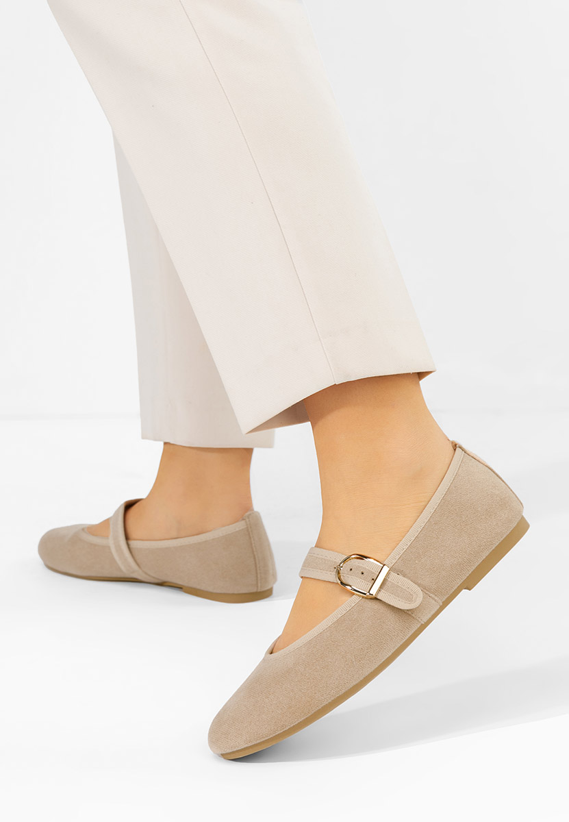 Balerini cu bareta Alecsona kaki