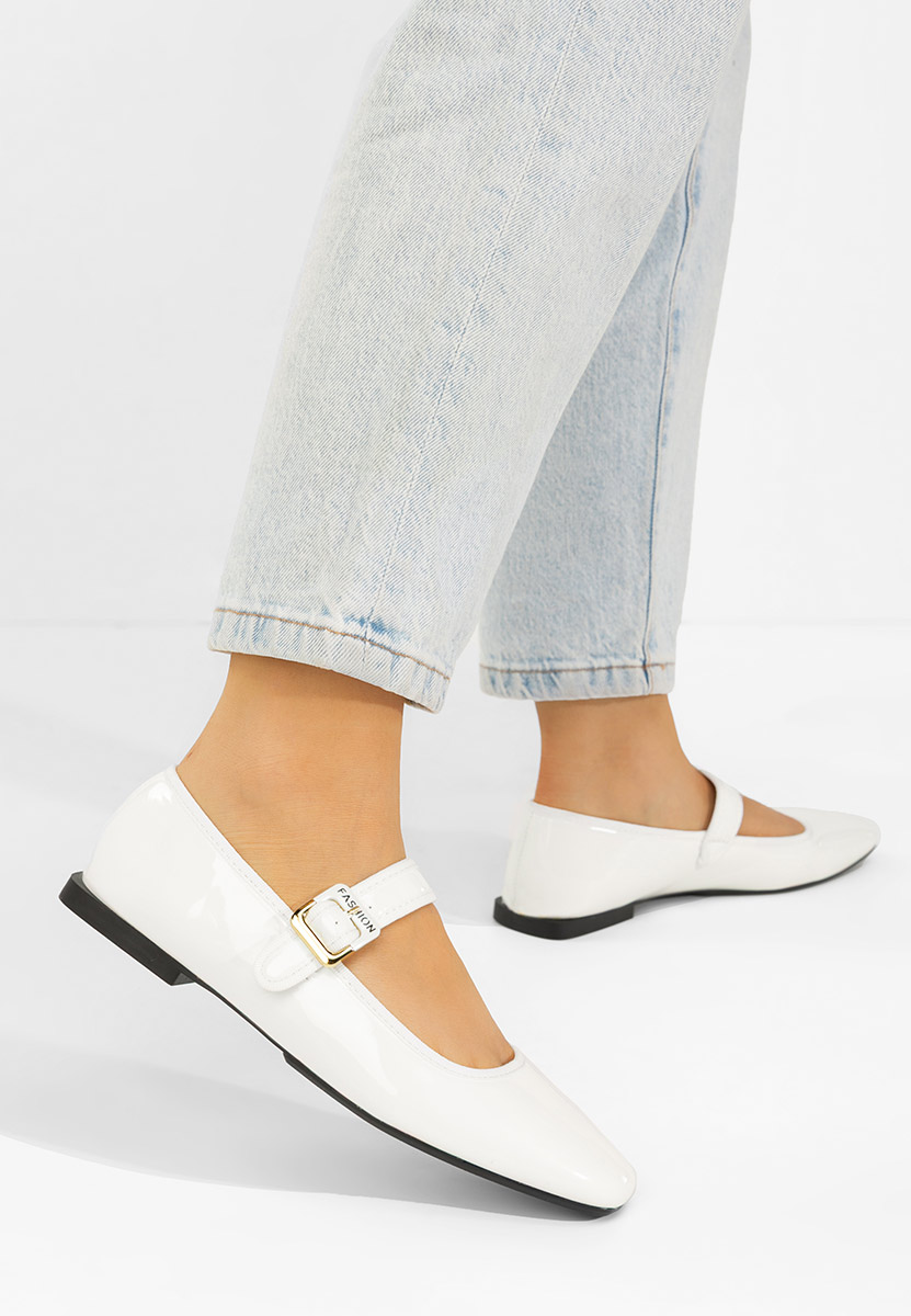 Balerini cu bareta Saleia albi