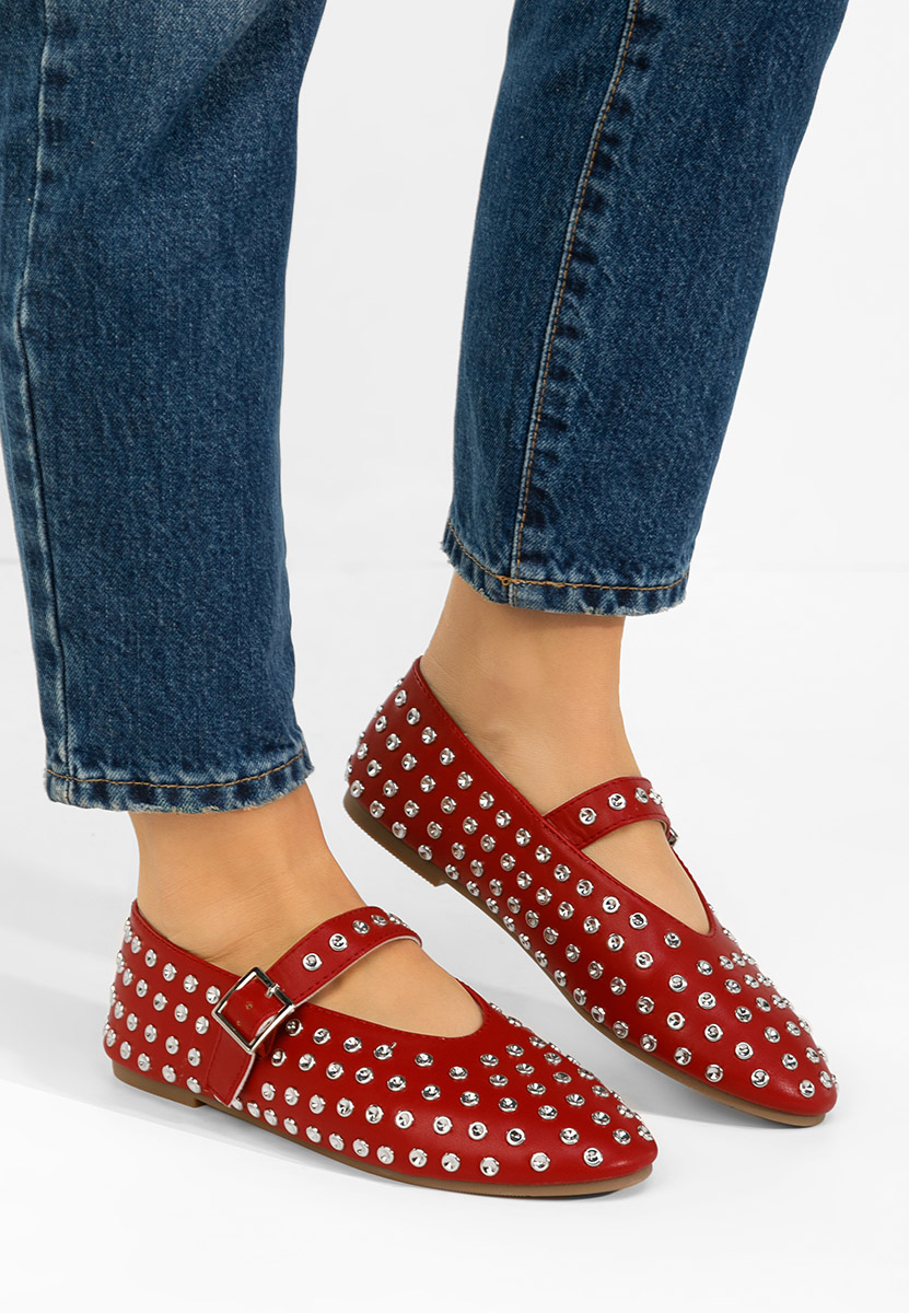 Balerini cu bareta Karem grena